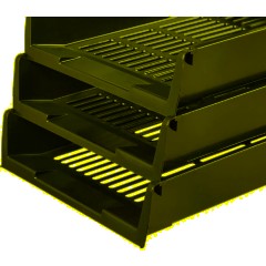 Лоток горизонтальный Attache решетчатый черный ЛТ291АЕ - фото 3