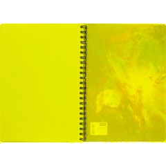 Бизнес-тетрадь 120л,А4,Space Galaxy,300х210мм,70г/квм,белый,карман - фото 8