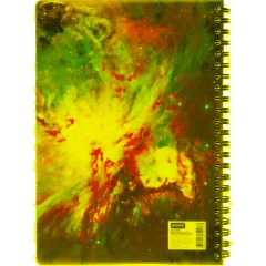 Бизнес-тетрадь 120л,А4,Space Galaxy,300х210мм,70г/квм,белый,карман - фото 10