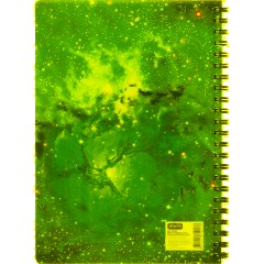 Бизнес-тетрадь 120л,А4,Space Galaxy,300х210мм,70г/квм,белый,карман - фото 14