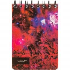 Блокнот 120л,А6,Space Galaxy,белый - фото 5