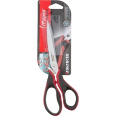 Ножницы Maped ADVANCED SOFT GEL 210мм эргон.ручки,гел.встав,крас/чер,499210 - фото 2
