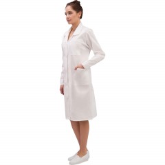 Халат женский у02-ХЛ белый (р.64-66) 158-164 Халат женский у02-ХЛ белый (р.64-66) 158-164 - фото 2