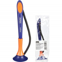 Ручка шариковая на подставке на липучке для стола Attache Enigma, син.ст