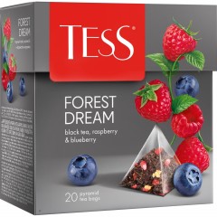 Чай TESS FOREST DREAM черный пирамидки 20шт - фото 5