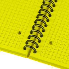 Бизнес-тетрадь 100л,кл,А4,LightBook,спираль,обл.синий,блок белый 70г/м - фото 7