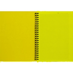 Бизнес-тетрадь 100л,кл,А5,LightBook,спираль,обл.синий,блок белый 70г/м - фото 5