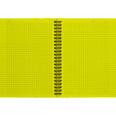 Бизнес-тетрадь 100л,кл,А5,LightBook,спираль,обл.синий,блок белый 70г/м - фото 6