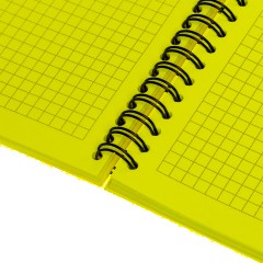 Бизнес-тетрадь 100л,кл,А5,LightBook,спираль,обл.синий,блок белый 70г/м - фото 7