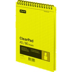 Блокнот 80л,без/лин,А5,Clear Pad,блок белый 60г/м - фото 2