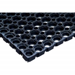 Коврик входной резиновый универсальный (1000х1500х17мм,черный) Коврик входной резиновый универсальный (1000х1500х17мм,черный) - фото 2