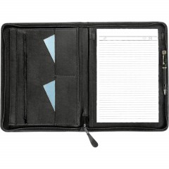 Папка деловая из кож/зам ЛИДЕР 123и  VIP-серия , на молнии, черн.,  Россия - фото 2