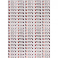 Индикатор стерилизации ПАР ИнТЕСТ-ПФ1 121/20, 134/4, 500 шт.,  б/ж