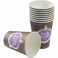 Стакан одноразовый бум однослойный d-90мм 300мл TasteQuality 50шт/уп - фото 3