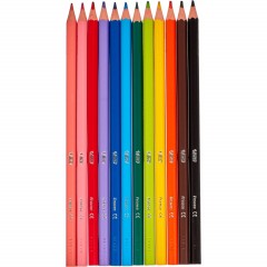 Карандаши цветные 12цв 6-гран Bic Tropicolors 832566 - фото 2