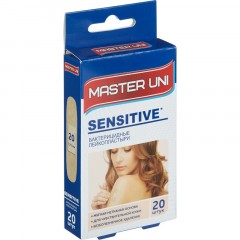 Пластырь (набор) для чувствительной кожи SENSITIVE Master Uni 20шт/уп Пластырь (набор) для чувствительной кожи SENSITIVE Master Uni 20шт/уп - фото 2
