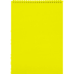 Блокнот 40л,А4,мет.гребень,однотонная обл.,ВДлак,в ассортименте - фото 9