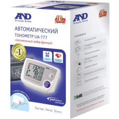 Тонометр AND UA-777 адаптер+стандартная манжета с поверкой - фото 2