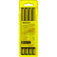 Маркер для глянц.поверх. EDDING E-151/4S 4шт/уп 0,6мм стрираемый - фото 8