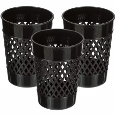 Подставка-стакан для ручек  Attache эконом  3шт/уп черный - фото 2