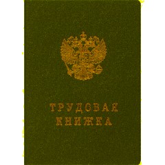 Бланк Трудовая книжка
