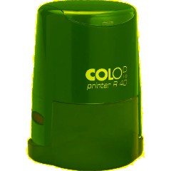 Оснастка для печати круг.с крышкой Pr. R40 фиолетовая Colop Австрия - фото 3