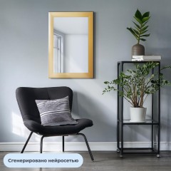 Зеркало KD_ настенное Attache 1801 БУ-1 (644х436) бук Зеркало KD_ настенное Attache 1801 БУ-1 (644х436) бук - фото 3