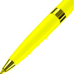 Ручка шариковая на подставке на липучке KP1009 в держателе с цепочк цв.бел - фото 3