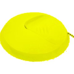 Ручка шариковая на подставке на липучке KP1009 в держателе с цепочк цв.бел - фото 4