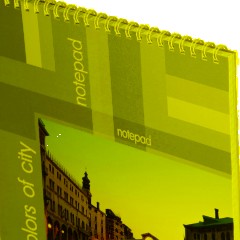 Блокнот на спирали А4 60л. БИЗНЕС  ATTACHE 14с160 клет - фото 3