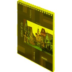 Блокнот на спирали А5 50л. ATTACHE-БИЗНЕС облж. 14с157 клетка - фото 2