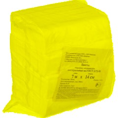 Бинт нестер. 7мх14см,пл.36г,общ.уп, 20шт/уп ШК02789 - фото 2