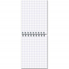 Блокнот на спирали А7 40л.  БИЗНЕС ATTACHE 14с153 клет. - фото 2