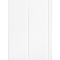 Файл-вкладыш А4 10шт/уп для визиток 120мкм 1970/4 - фото 2