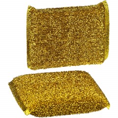 Губки для посуды Luscan в оплетке 115x78x25 мм 2 шт/уп Губки для посуды Luscan в оплетке 115x78x25 мм 2 шт/уп - фото 3