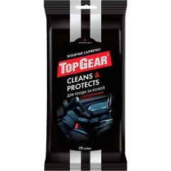 Салфетки влажные для авто  Top Gear №25
