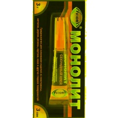 Клей универсальный МОНОЛИТ Супер универсальный 3 г (403- 001) - фото 2