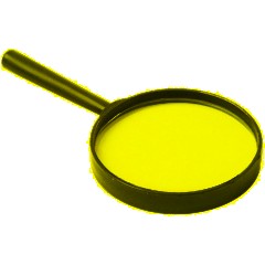 Лупа Attache, увеличение х5, диаметр 90 мм, цв.черный, карт/кор. - фото 2