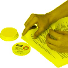 Подушка для смачивания пальцев гелевая Attache Selection Цветок Лотоса, 25г - фото 5