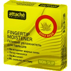 Подушка для смачивания пальцев гелевая гелевая Attache Selection Алоэ Вера, - фото 6