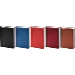 Ежедневник недатированный синий, тв пер, 140х200, 160л, Lozanna AZ052/blue - фото 2