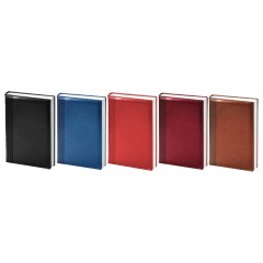 Ежедневник недатированный синий, тв пер, 140х200, 160л, Lozanna AZ052/blue - фото 8