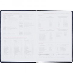 Ежедневник недатированный синий, тв пер, 140х200, 160л, Lozanna AZ052/blue Ежедневник недатированный синий, тв пер, 140х200, 160л, Lozanna AZ052/blue - фото 9