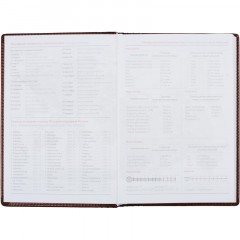 Ежедневник недатированный корич, тв.пер, 140х200, 160л, Lozanna AZ052/brown Ежедневник недатированный корич, тв.пер, 140х200, 160л, Lozanna AZ052/brown - фото 9