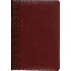 Ежедневник недатированный бордо, тв пер, 140х200, 160л, Lozanna AZ052/bordo - фото 4
