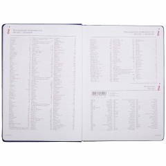 Ежедневник недатированный А4, Sidney Nebraska синий, 3-539/04 Ежедневник недатированный А4, Sidney Nebraska синий, 3-539/04 - фото 3