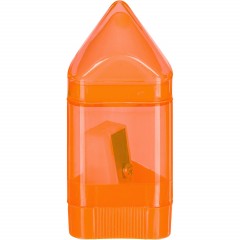 Точилка Attache Colorful! с контейнером 1отверстие с ластиком в асс - фото 3