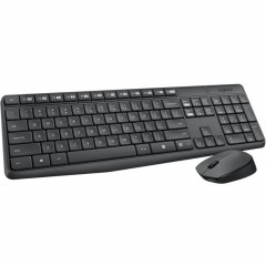 Набор клавиатура+мышь Logitech MK235 (920-007948) Wireless/Grey Набор клавиатура+мышь Logitech MK235 (920-007948) Wireless/Grey - фото 5