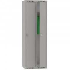 Шкаф для одежды металлический N_ШМС-281(600) 600х500х1820 Шкаф для одежды металлический N_ШМС-281(600) 600х500х1820 - фото 2