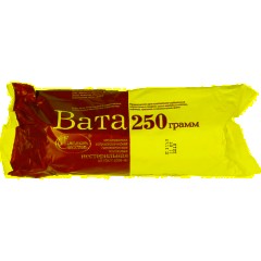 Вата гигиен. нестер. 250г 60шт/уп Емельянъ Савостинъ ШК0102 - фото 2